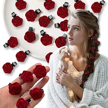 立体 ミニ薔薇 ベビーヘアクリップ ヘアピン ヘアゴム ヘアアクセサリー 髪飾り キッズ ベビー ヘアクリップ ミニ スイートミニローズとレースの